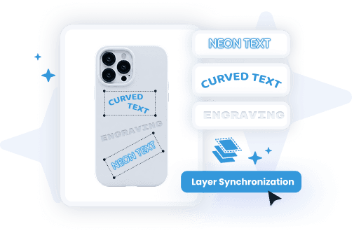 Chamevo print profiles and layer synchronization settings