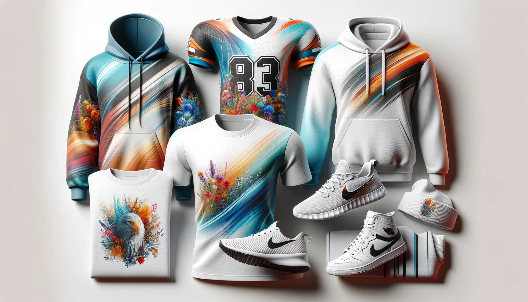 Apparel product customization example